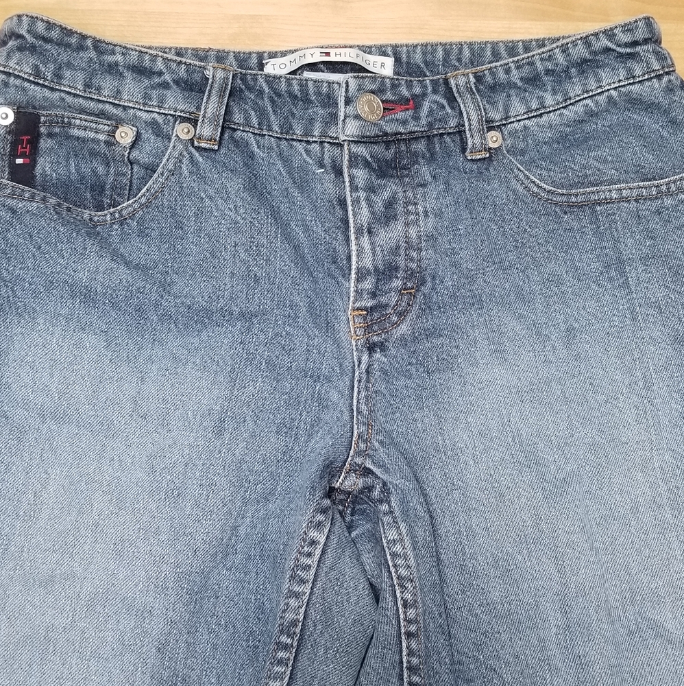 TOMMY HILFIGER | BUTTON FLY BLUE JEANS, SZ 4